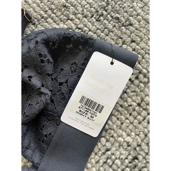 Lively The Floral Lace Bralette in Night Sky - Picture 6 of 8